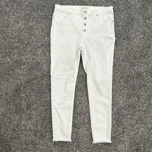 White Madewell jeans